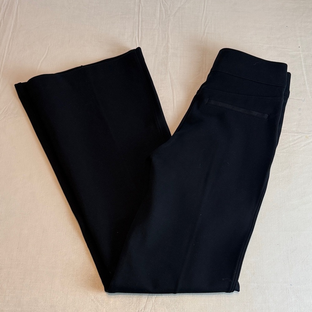 SPANX Black PerfectFit Pointe Flare 4 Way Stretch Tummy Shaper Pants Size S NWOT